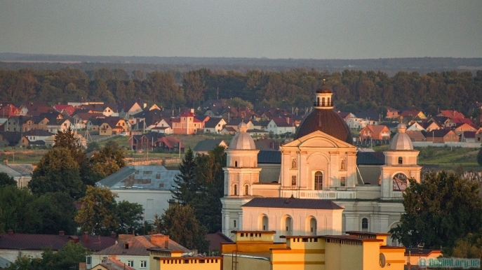 Луцьк - з дахів багатоповерхівок. ФОТО