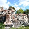 Старе фото будівництва дому Голованя 