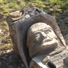 На городищі у Володимирі-Волинському створюють скульптури князів з дерева