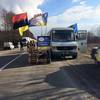 На Волині активісти заблокували 24 російські вантажівки 
