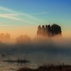 Туманний світанок в осінньому Луцьку. Фото 