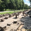 У луцькому парку ремонтують центральну алею. Фото