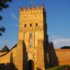 В’їздна вежа Луцького замку майже 100 років тому. Фото