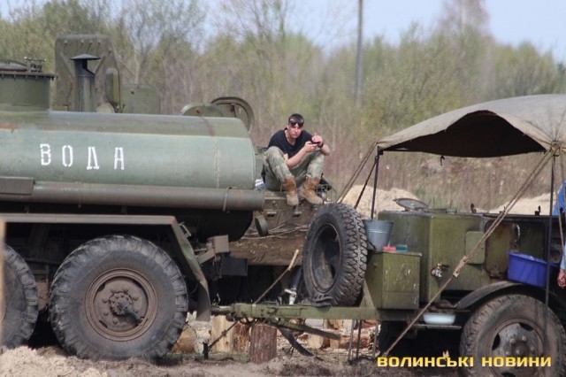 Життя і побут українських військових на полігоні