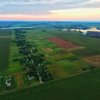 Краєвиди волинського села з висоти. Фото