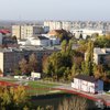 СНУ та луцька гімназія з висоти пташиного польоту. Фото