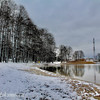 Перший сніг поблизу волинського озера Чорне. Фото