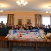 Луцькі студенти-духівники вишивали карту України