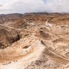 Ізраїльська фортеця Масада з висоти. Фото