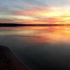 Весняний захід сонця над Світязем. Фото