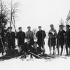 Луцькі поліціанти на лижах у 1930-х. Фото