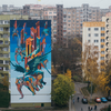 Лучани створили перший в Україні digital-мурал