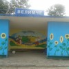Соняшники «зацвіли» на автобусній зупинці у Велимчому