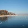 Зимовий Світязь з висоти пташиного польоту. Відео