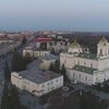 Вечірній Луцьк з висоти пташиного польоту. Фото