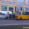 Аварія у Луцьку: маршрутка врізалася у Volkswagen