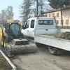 Фотофакт: прибирання вулиць у Шацьку європейською технікою
