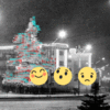 Як виглядав новорічний Луцьк у радянську добу 