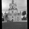 Костел Св. Трійці в Микулинцях на фото 1929 року