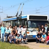 Фани електротранспорту з'їхалися до Луцька на тролейбусну екскурсію 
