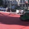 У Луцьку завершують ремонт майданчика із поліуритановим покриттям
