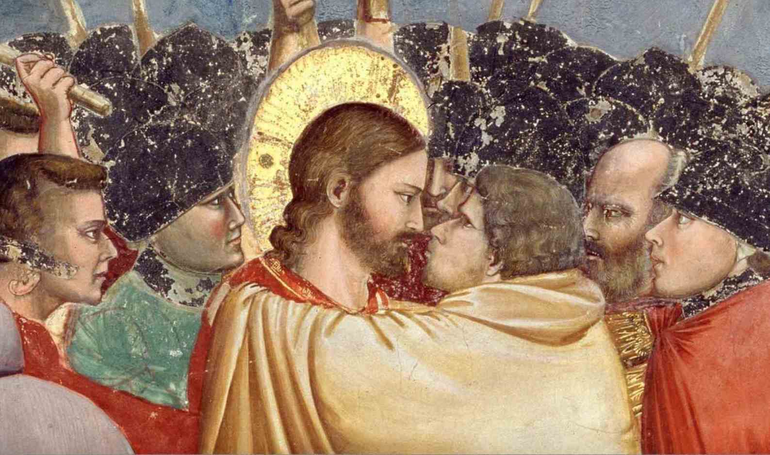 Про що розкажуть золотий та жовтий на фресці «Поцілунок Юди»?
