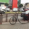 У Ковелі встановили скульптуру у вигляді ретро-велосипеда